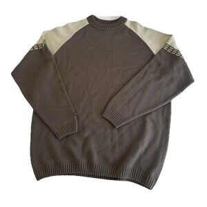 BONFIRE Snowboarding long sleeve XL color block sweater made in Canada y2k Hole